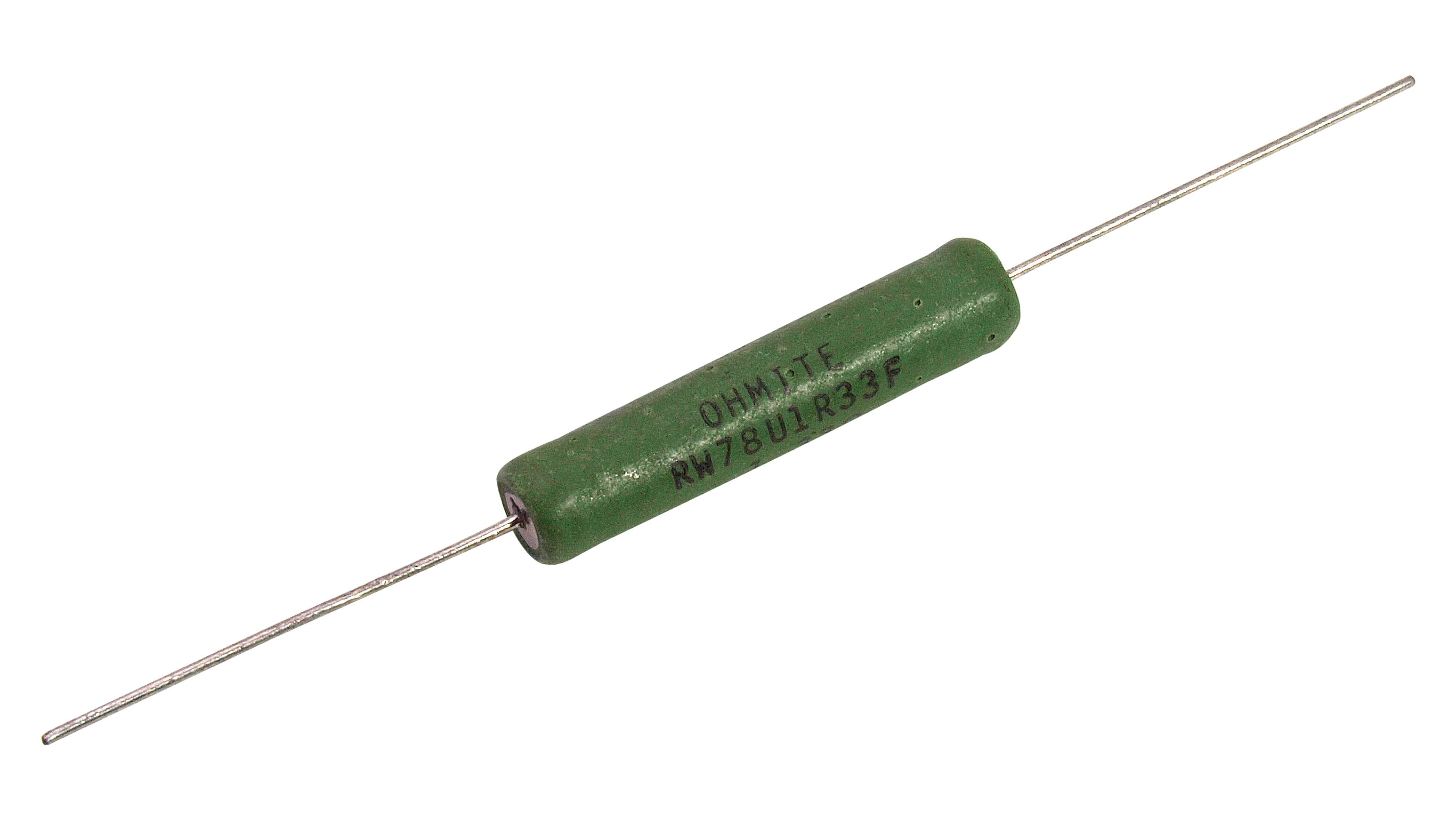 5 Pack TRW BWH Molded Wirewound .68 OHM 1 Watt 10% Resistors NOS 1 