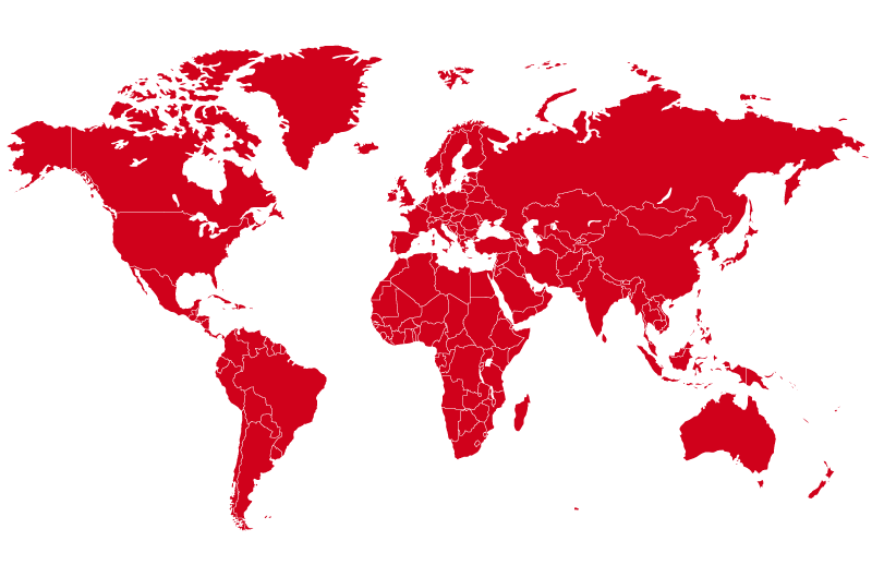 world distributor map