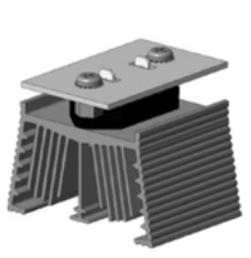 VX Series heatsink image with resistor