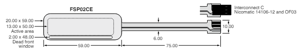 FSP02CE dimensions