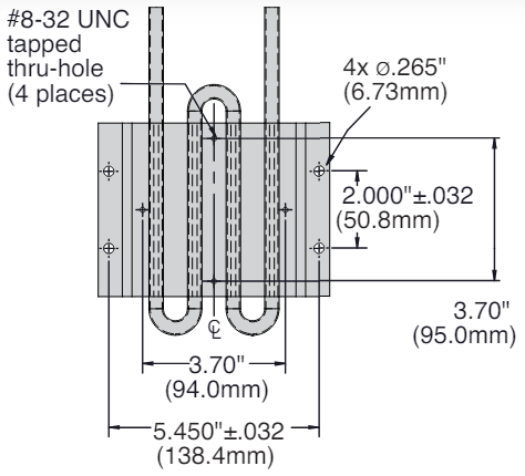 CP4A-114C-108E Dimensions