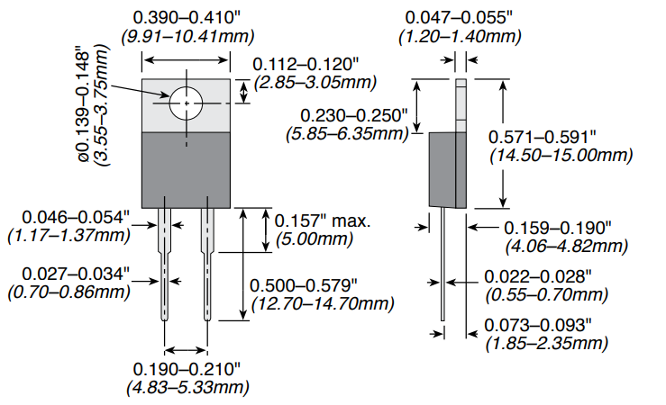 Res Tch35 Dimensions